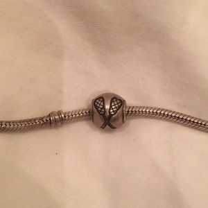 Pandora Retired Lacrosse Charm